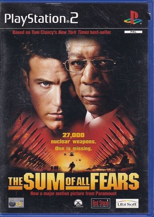 The Sum of All Fears - PS2 (B Grade) (Genbrug)